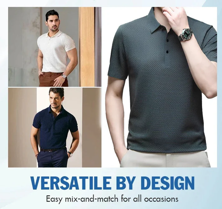 🔥Summer Big Sale 60% Off🔥Ultra breathable Ice Silk Men's Shirt - Image 4