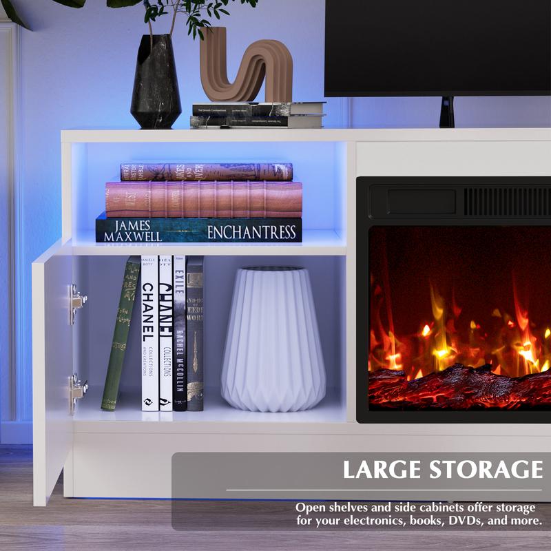 Lumen Fireplace TV Stand - Image 5