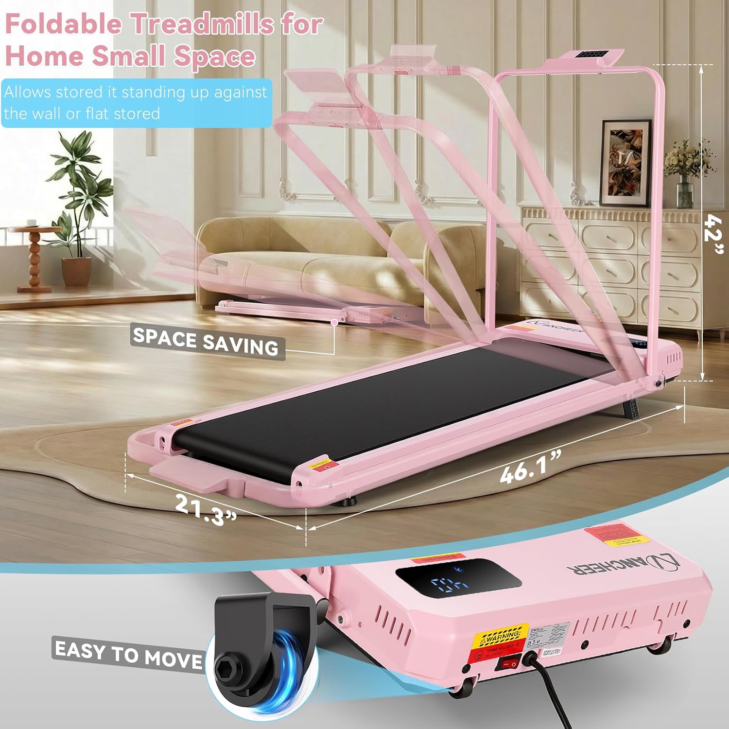 Lumen Foldable Treadmill - Image 4