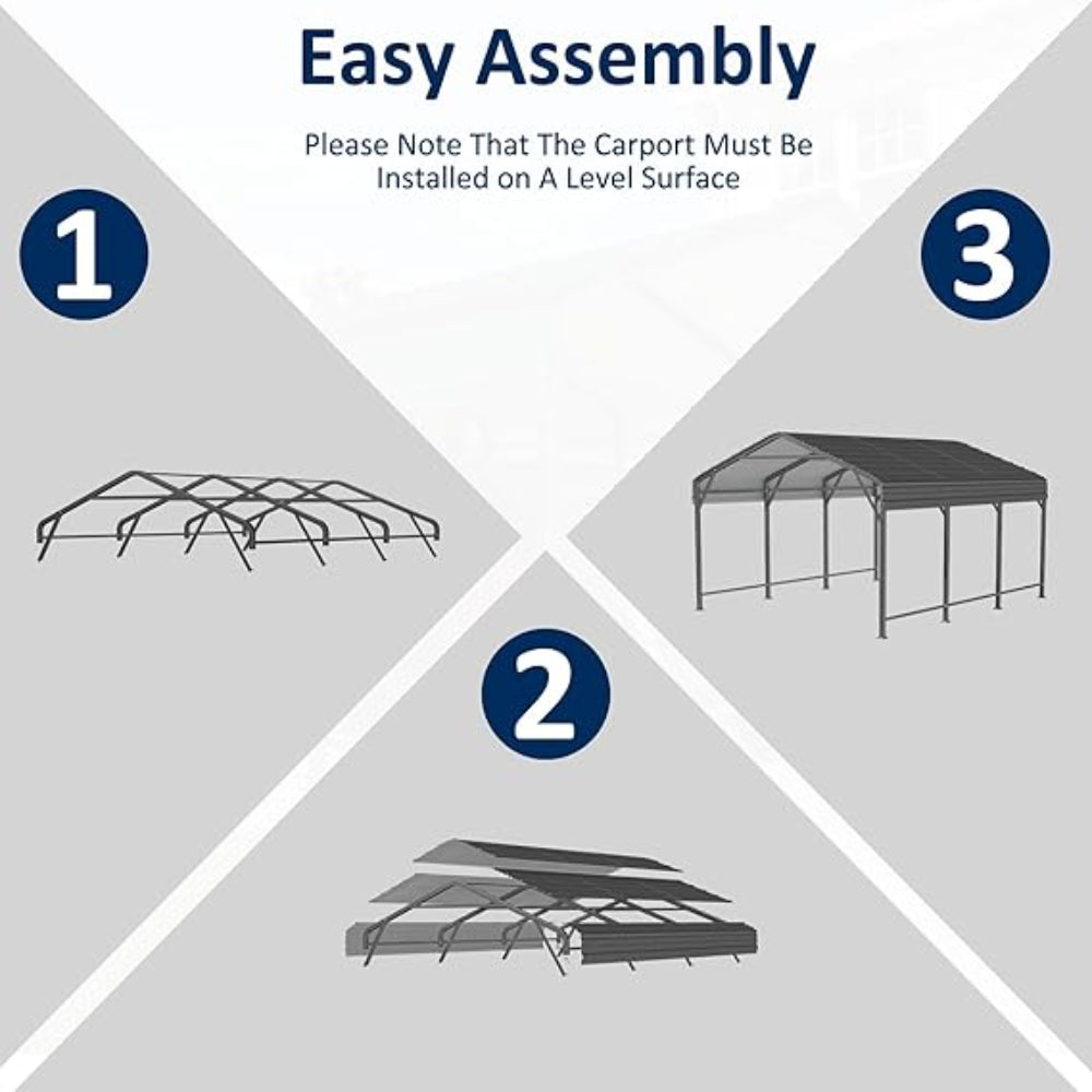 Lumen 12x20 Carport - Image 6
