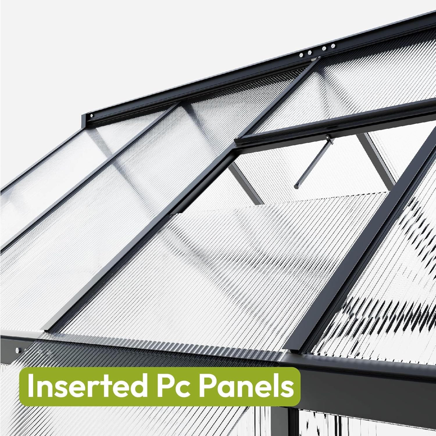 Lumen 6x7 Outdoor Greenhouse - Image 5