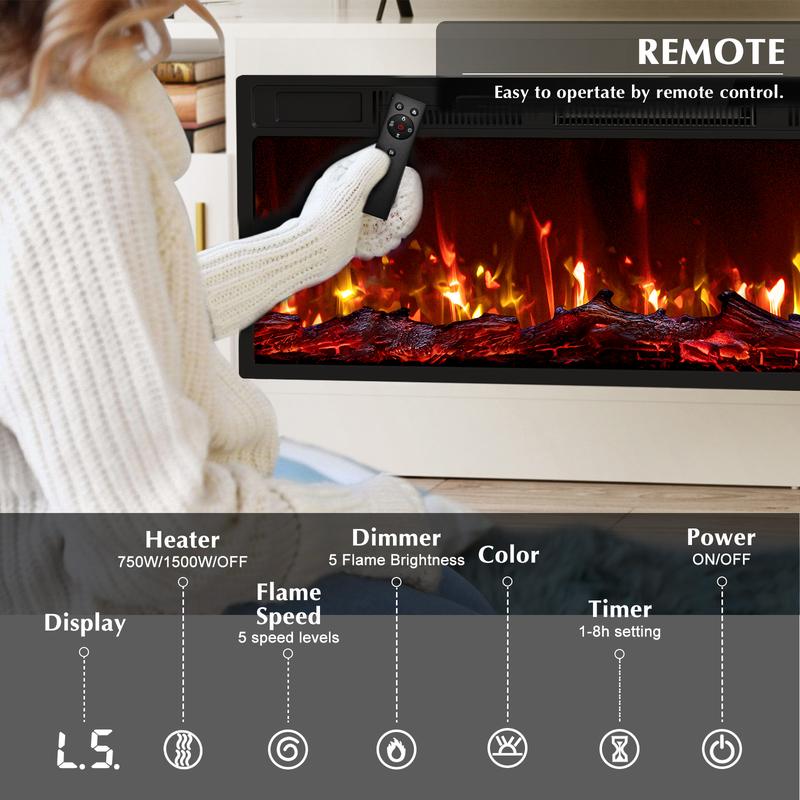 Lumen Fireplace TV Stand - Image 6