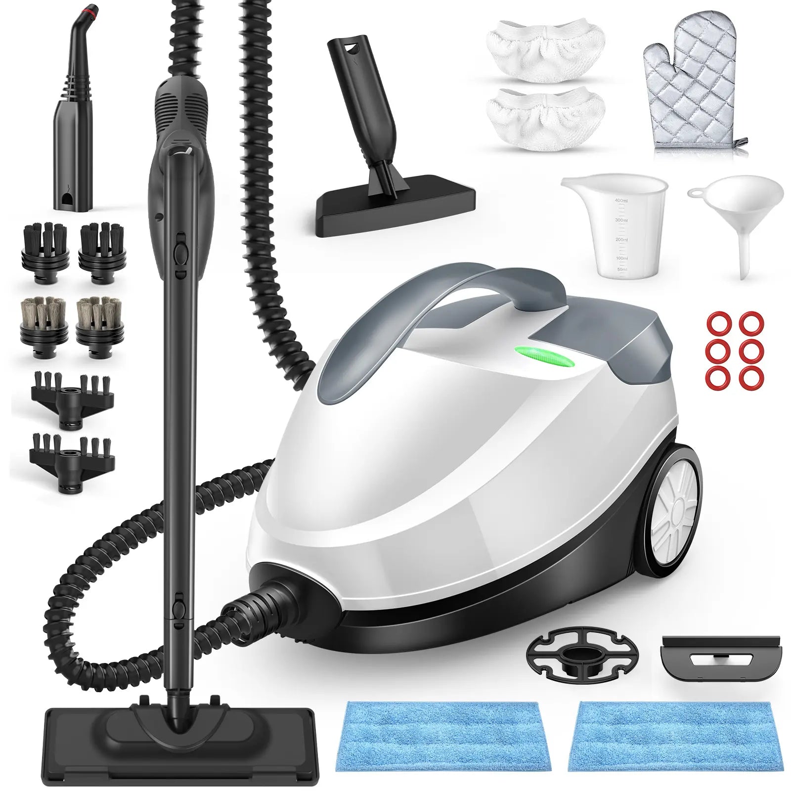 Upgrade Heavy Duty Steam Cleaner with 1.5L Tank