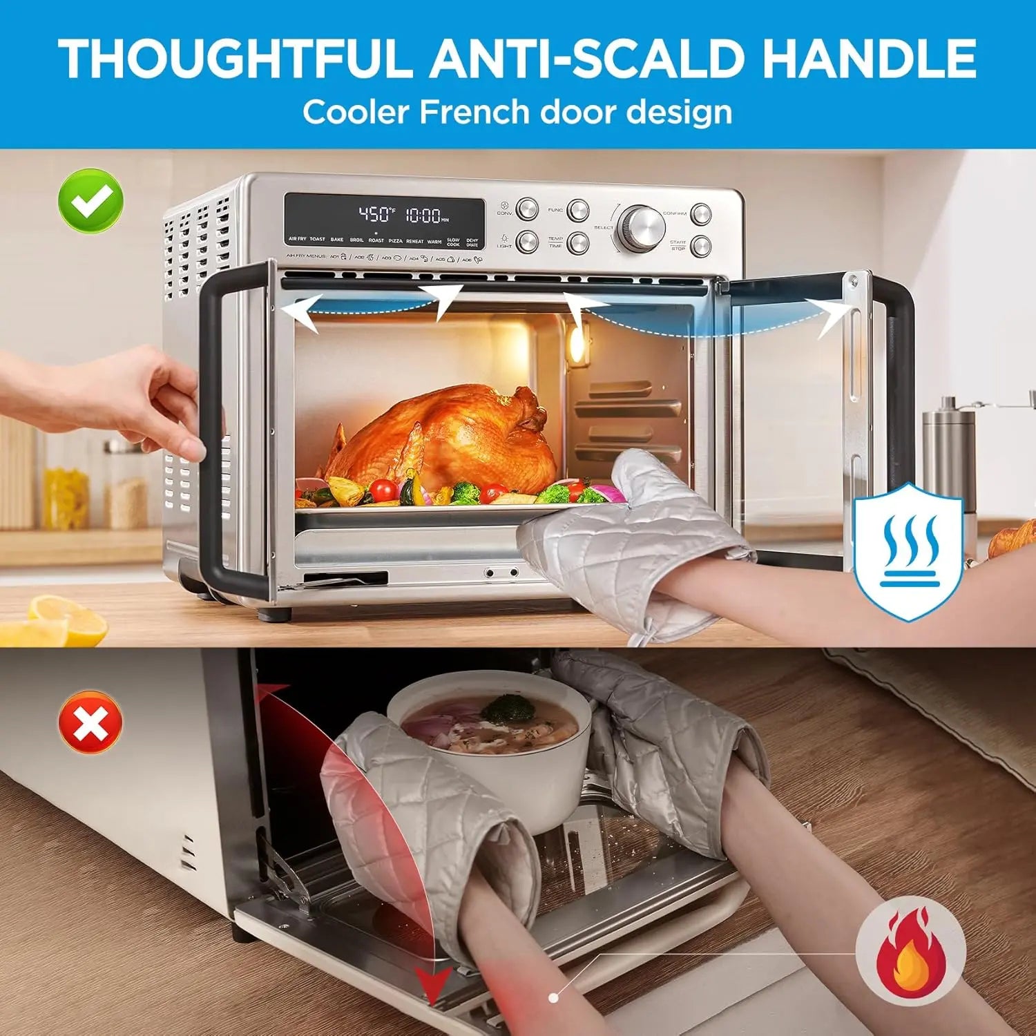 Extra Large Air Fryer Countertop Oven - Image 7