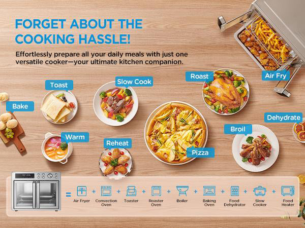 Extra Large Air Fryer Countertop Oven - Image 5