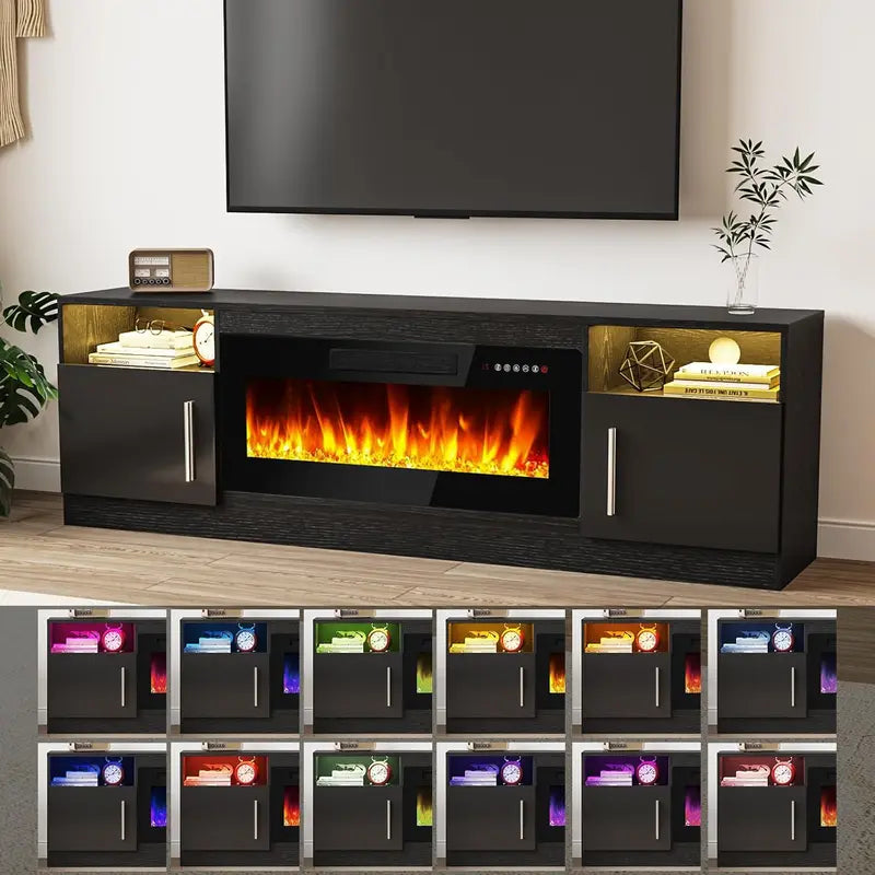 Lumen Fireplace TV Stand - Image 7