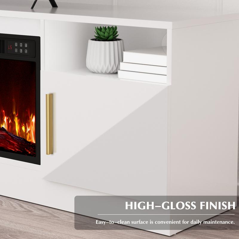 Lumen Fireplace TV Stand - Image 3