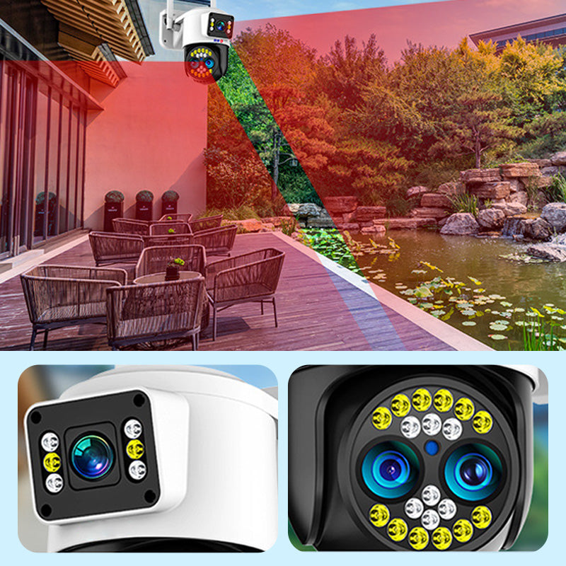 Dual Screen Night Vision HD Surveillance Camera - Image 2
