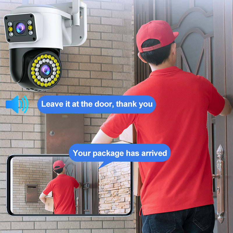 Dual Screen Night Vision HD Surveillance Camera - Image 6