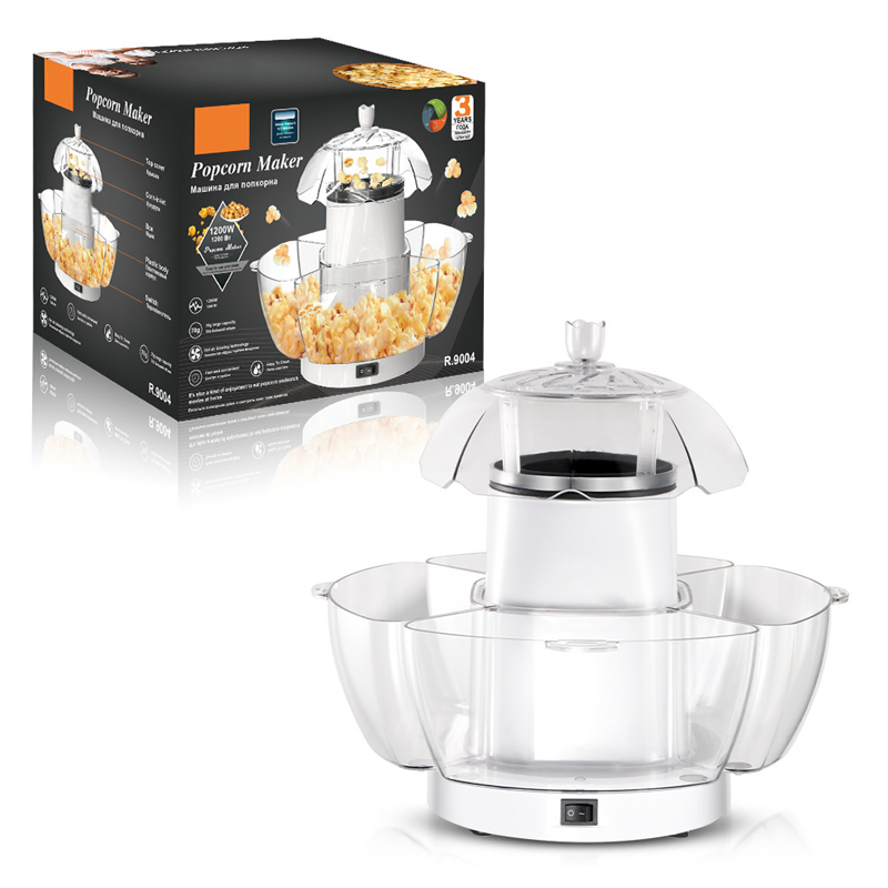 1200W Automatic Hot Air Popcorn Maker - Image 5