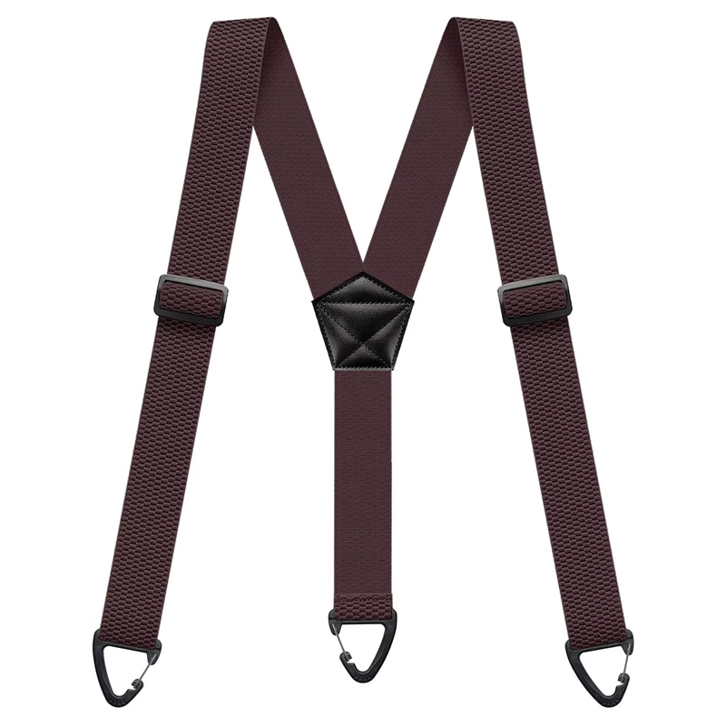 Men's X-Back Suspenders with Hook Clips - Image 9