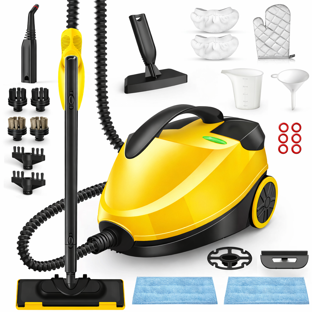 Upgrade Heavy Duty Steam Cleaner with 1.5L Tank - Image 2