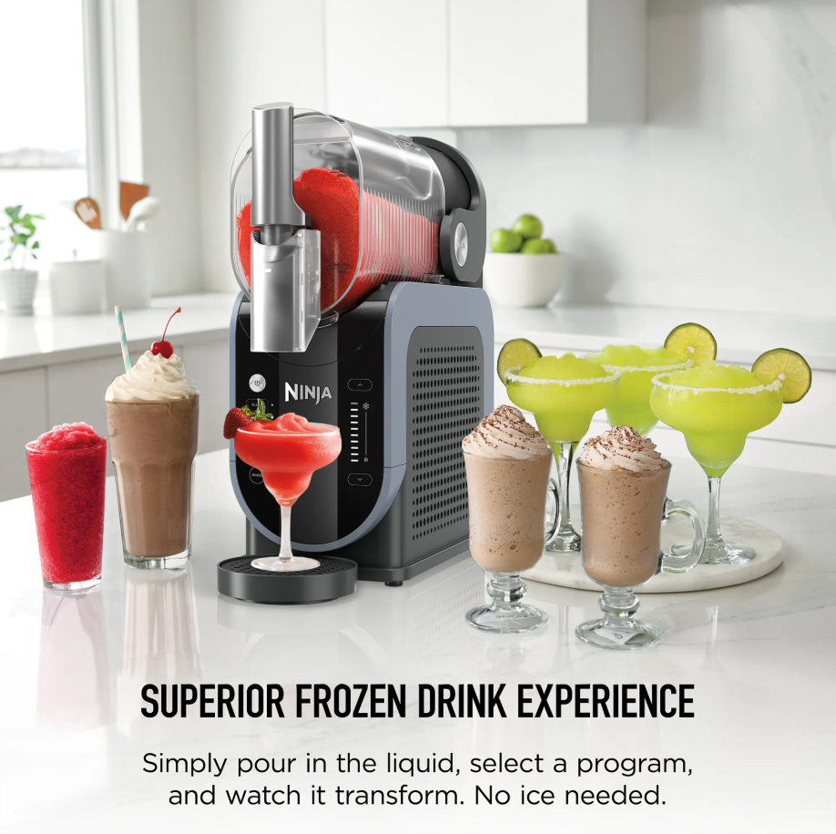 Every drink you've ever loved — frozen, ready, and waiting at home.